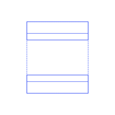 Layouts Pantries Butler Open Double 2 Side Line Art Svg Vector, Free Vectors File
